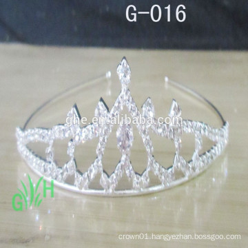 Wholesale new arrival fashion tiara for weddings